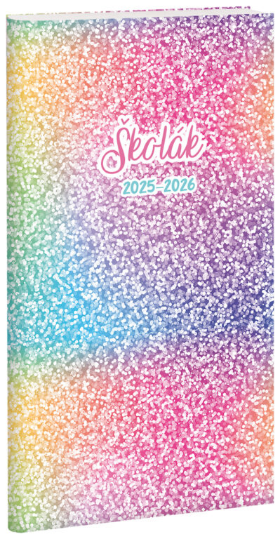 Diář školák Sparkle 2025/26 - české kalendárium